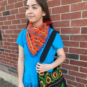 Aztec Design Scarfs made with beautiful Sarape fabric - Meaningful Scarfs
