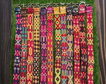 Mexican Large Breed Dog Collars - Artisanal Handmade Dog Collars - Leather Collars