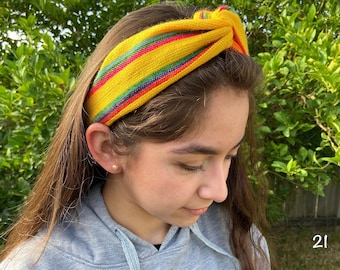 Precious Sarape Headband, Boho Style, Knot, Twist Turban