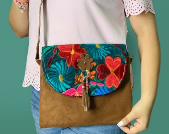 Bolso Mensajero Mexicano - Bolso Artesanal Mexicano