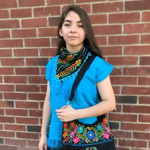 Floral Embroidered Bag - Floral Purse