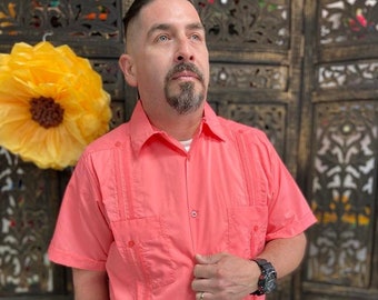 Handmade Yucatán Guayabera Shirt – Traditional Mexican Menswear