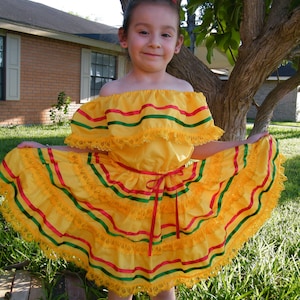 5-6 jaar: Mexicaanse &#39;Fiesta&#39;-jurk