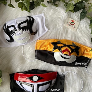 Lucha Libre Face Mask
