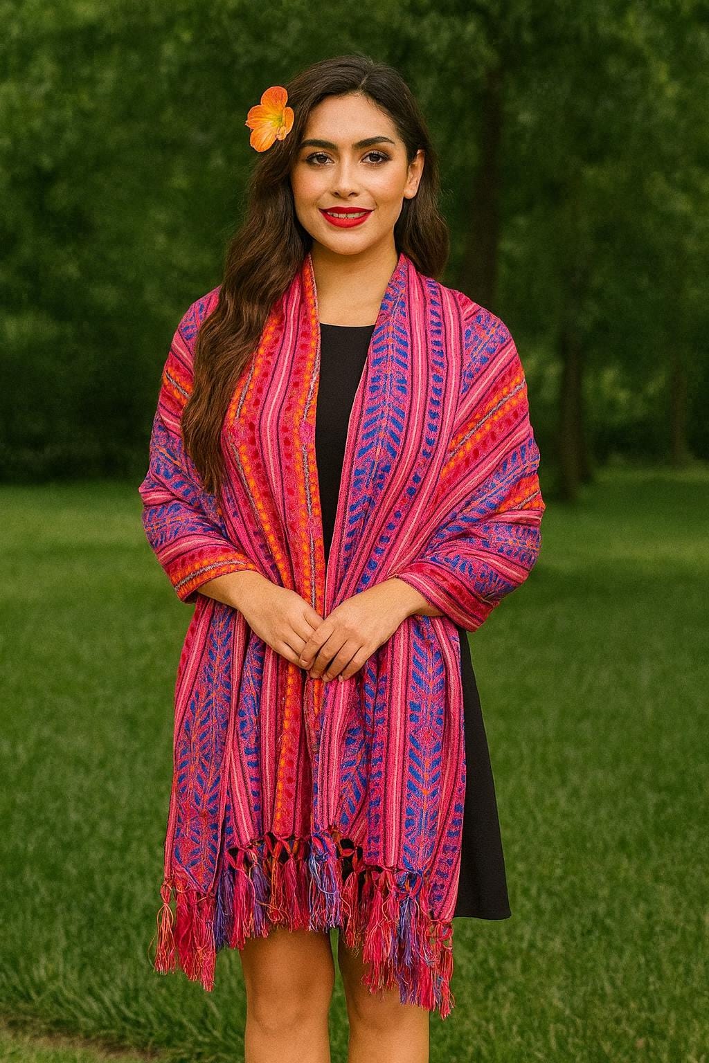 sachin and babi light blue dress Trendyol Collection Red Shawl Detail Satin Woven Maxi Evening Dress Night  Homecoming Dress Tprss25El00312- Trendyol main image 1