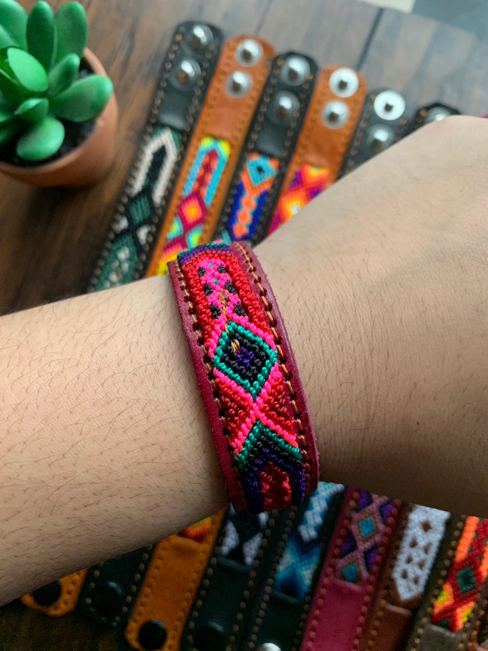 Artisanal Handmade Bracelets Mexican Hand Woven Bracelets Etsy