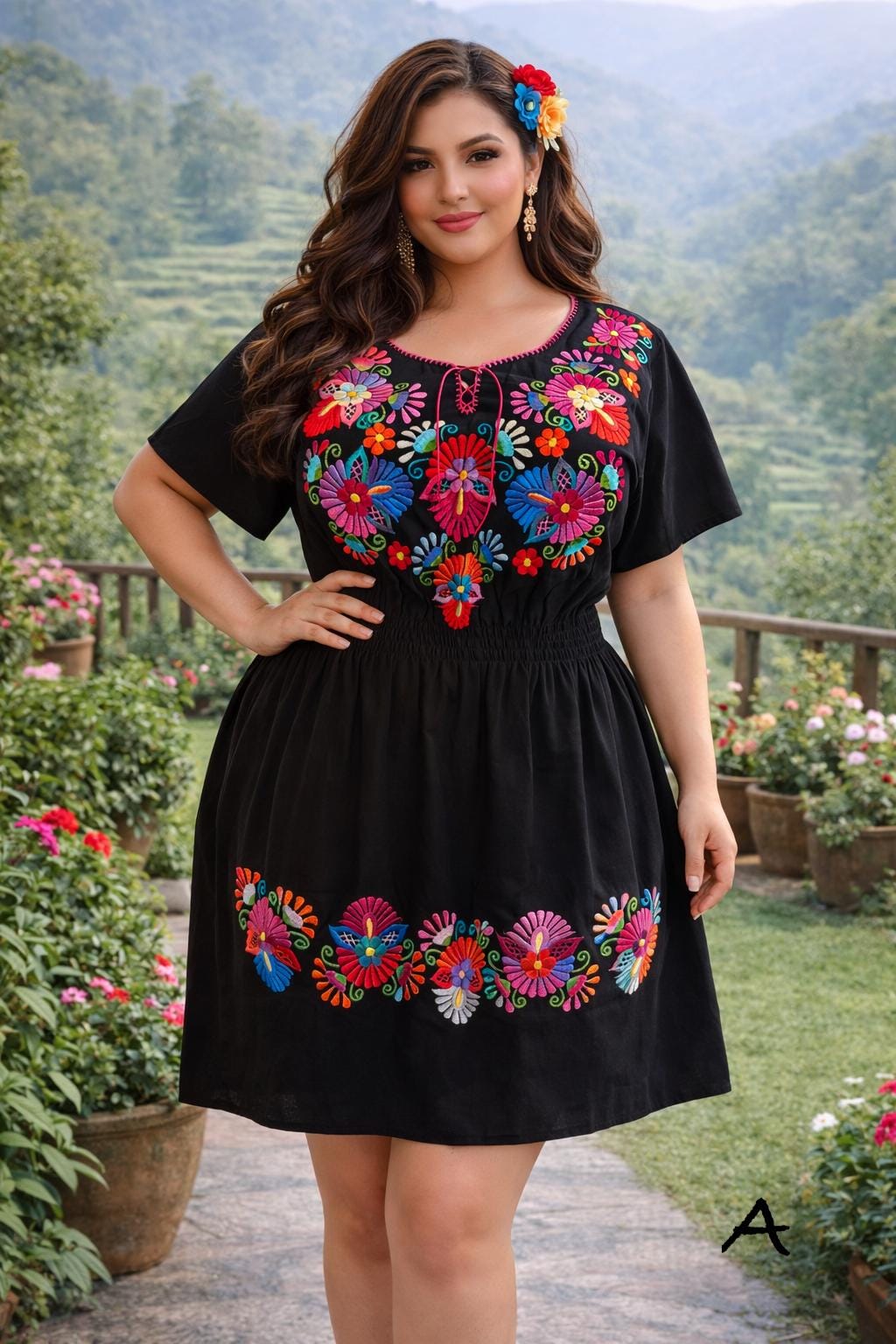 Plus Size Rainbow Dress - Etsy