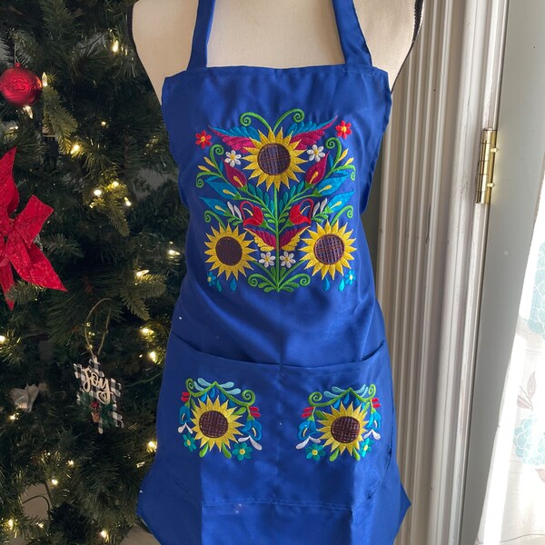 Embroidered Aprons Etsy