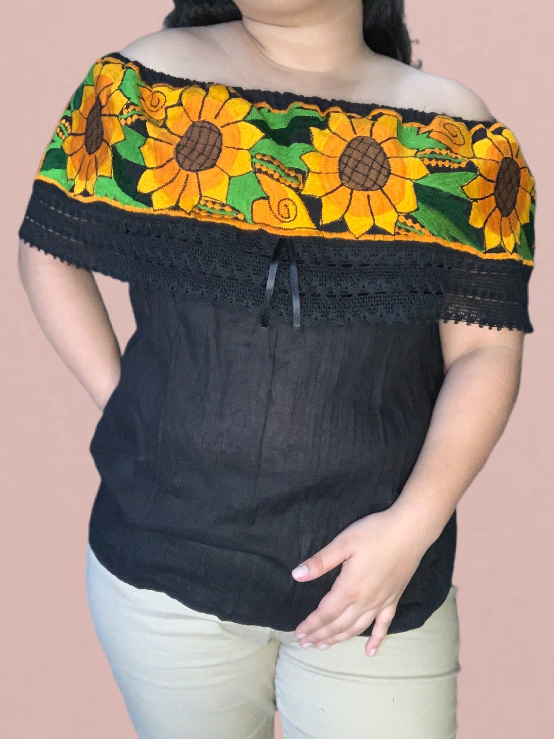 sunflower blouse womens