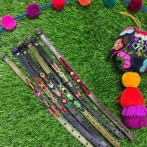 Mexican Small Breed Dog Collars - Artisanal Handmade Dog Collars