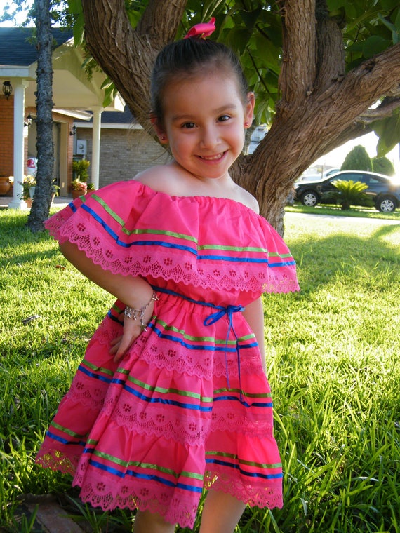 baby girl mexican fiesta dress