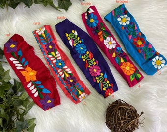 Precious Embroidered Flower Headband