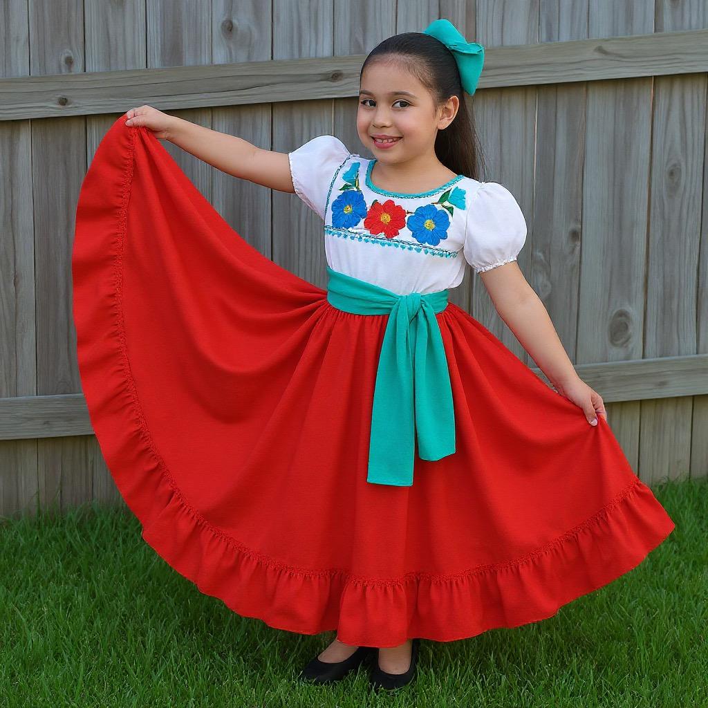 Embroidered Skirt