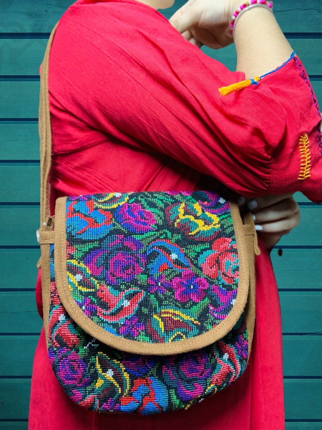 Mexican Crossbody - Mexican Artisanal Bag - Etsy