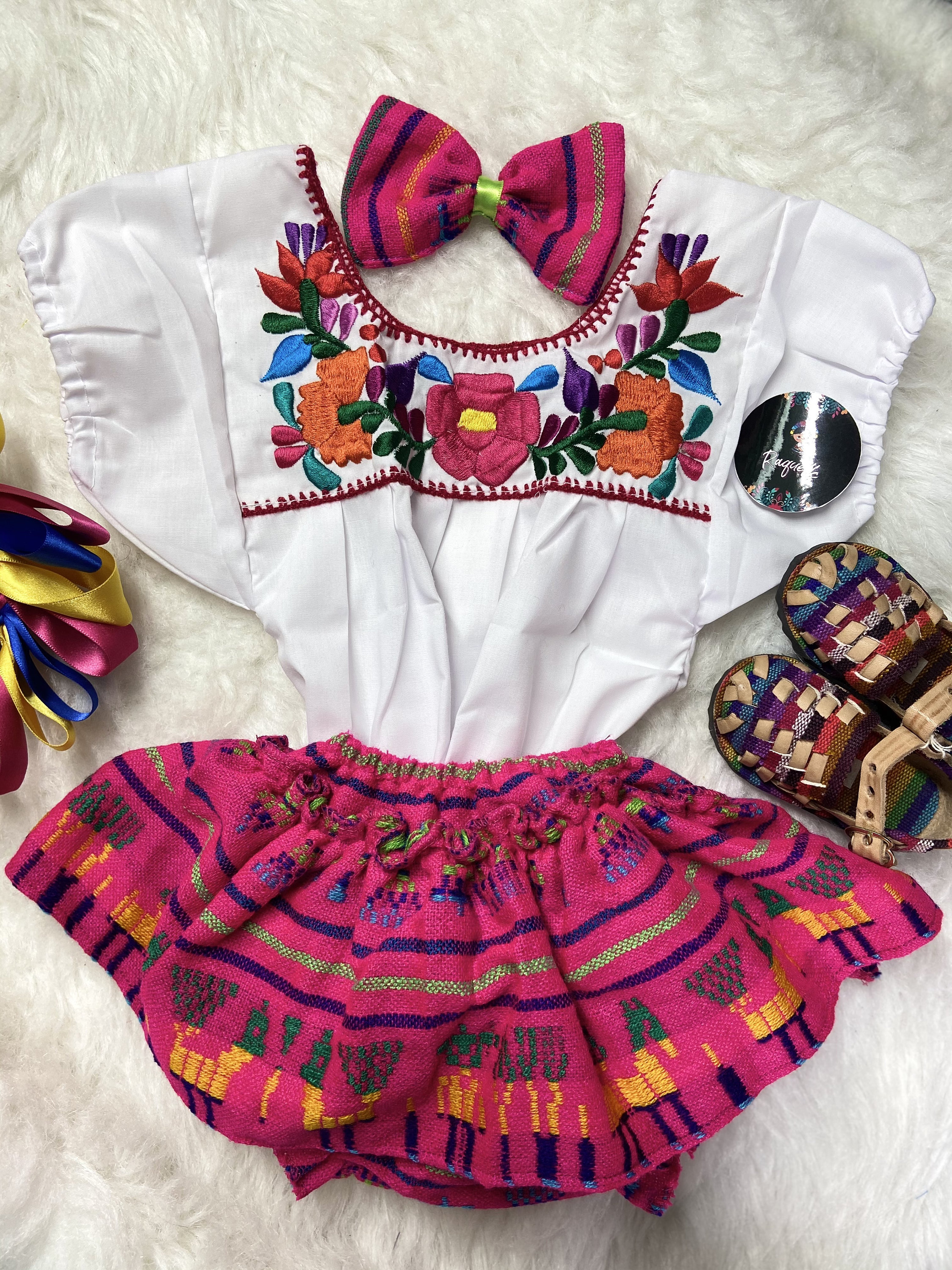 6-9 Months Baby Sarape Bloomers Sarape 