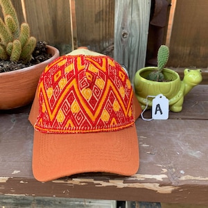 Artisanal Embroidered Baseball Caps - Artisanal Caps - Handmade Caps