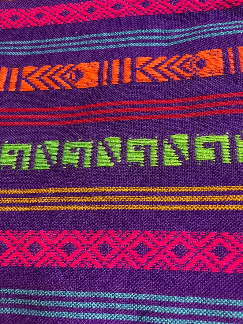 Mexican Zarape / Sarape Artisanal Fabric per Yard Mexican Etsy