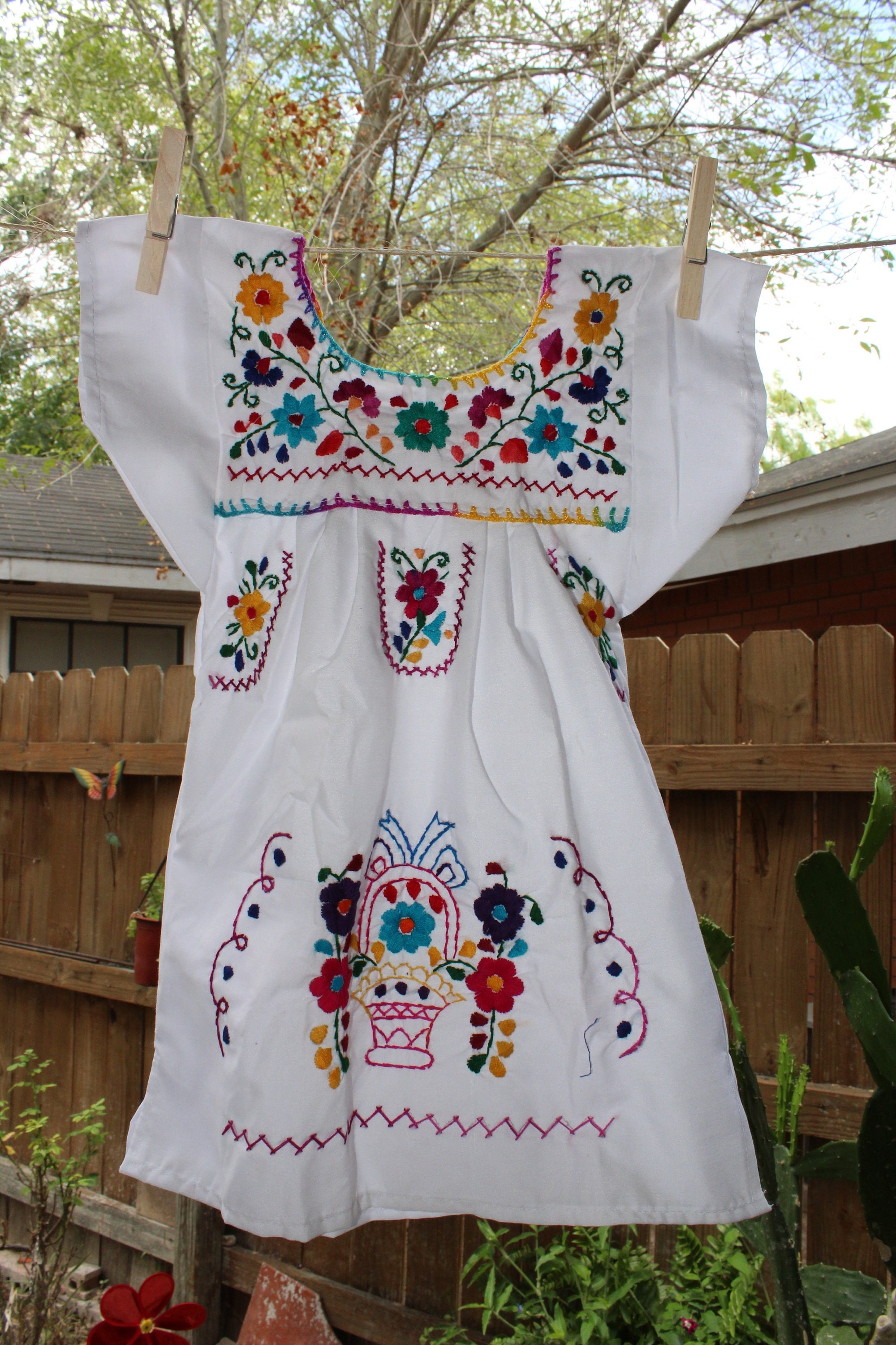 Beautiful “chanelito” Dress & Authentically Hand Embroidered Beautiful “chanelito” Dress & Authentically Hand Embroidered