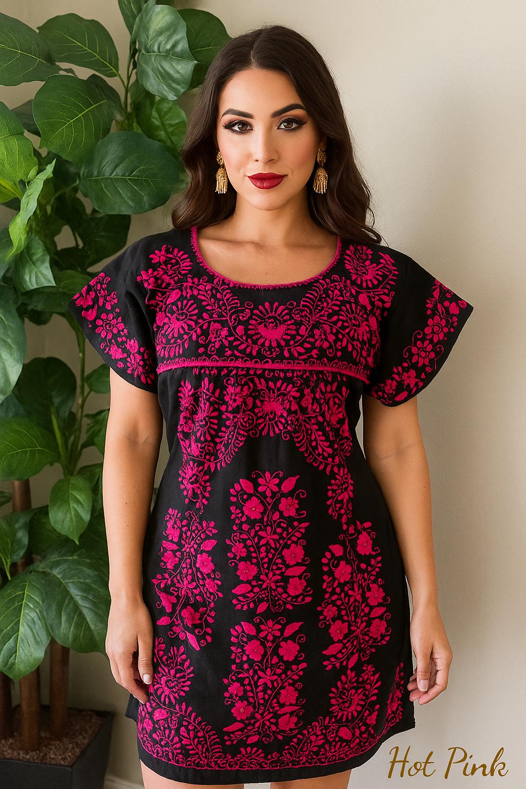 Robe Trapèze Vintage Années 1960 - Taille M Corail - Coton Acrylique - France