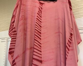 Silk Crepe de Chine Poncho