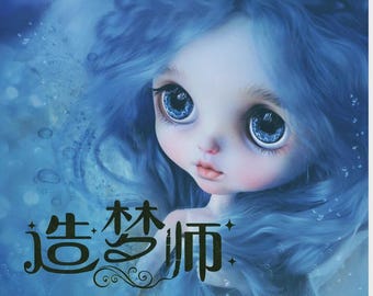 Blythe Sculpting and Customization Guide – Faceplate Tutorial, Painting Tips & Makeover Book for Beginner – PDF Download Language Chinese J