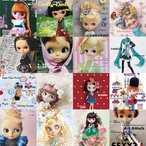 40 Puppenmagazine: Dolly Dolly / Dollybird / Doll Coordinator und mehr – Sprache Japanisch