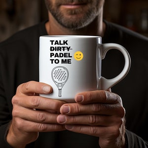 Padel Tennis Tasse, lustiges Padel Tennis Geschenk, Tennis Padel, Padel Geschenke, Padeltennis, Padel Geschenke für Tennis Padel Spieler, schmutzig