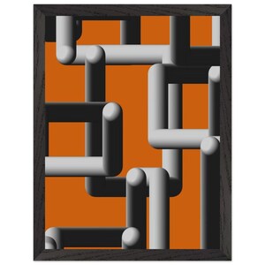 Wall Decor,Wall Art,Home Decor!Premium Wooden Framed Poster With Premium Matte Paper 30x40 cm / 12x16″