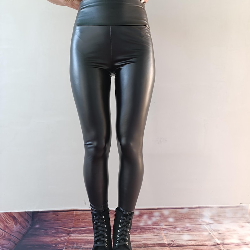 Body En Cuir Latex Brillant Sans Manches – Combinaison Lingerie Fermeture éclair, Neuf Avec étiquettes