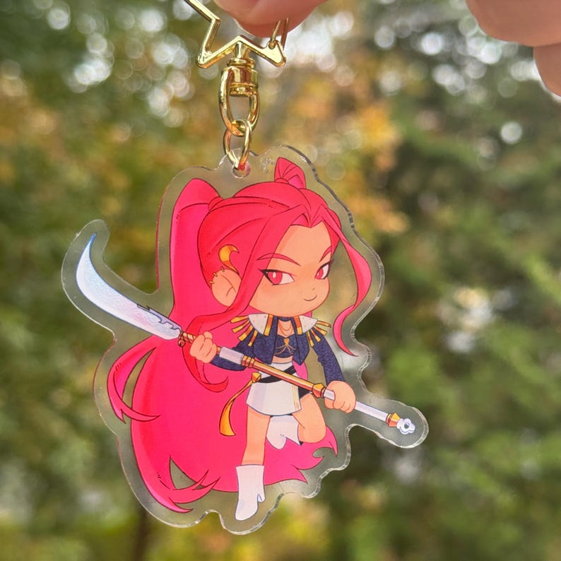 Jinu Keychains Kpop Acrylic Keychain, Hunters and Demon | Rumi | Jinu | Mira | Zoey ...