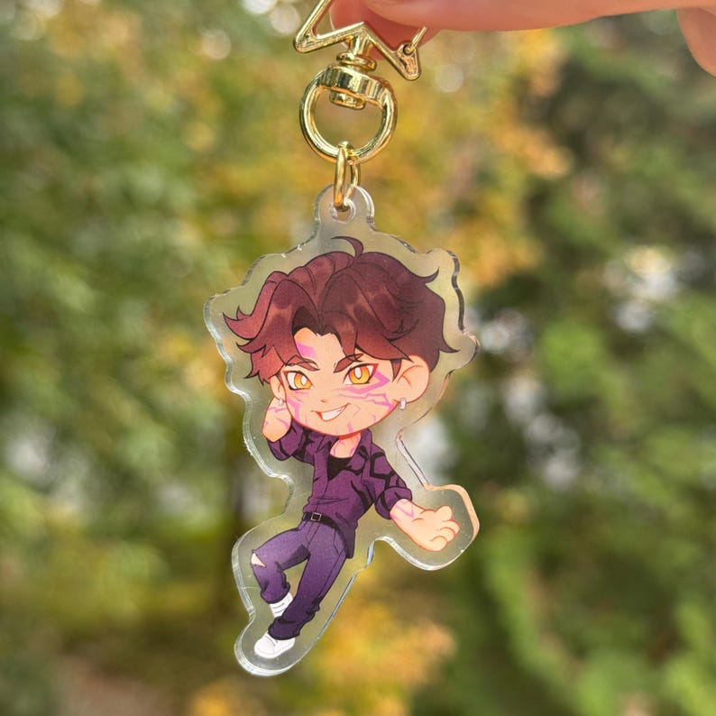 Jinu Keychains Kpop Acrylic Keychain, Hunters and Demon | Rumi | Jinu | Mira | Zoey ...