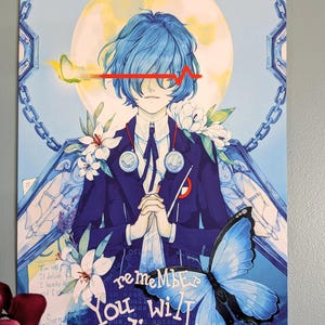 Memento Mori - Impression d'art de fan de Persona 3 | affiche 11 x 17 | carte postale 4 x 6 | Illustration inspirée des jeux vidéo RPG rétro