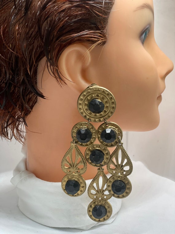 Big clearance gaudy earrings