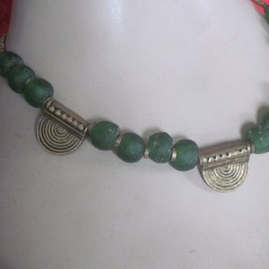 SALE Vintage 1980's Egyptian Revival Necklace image 1