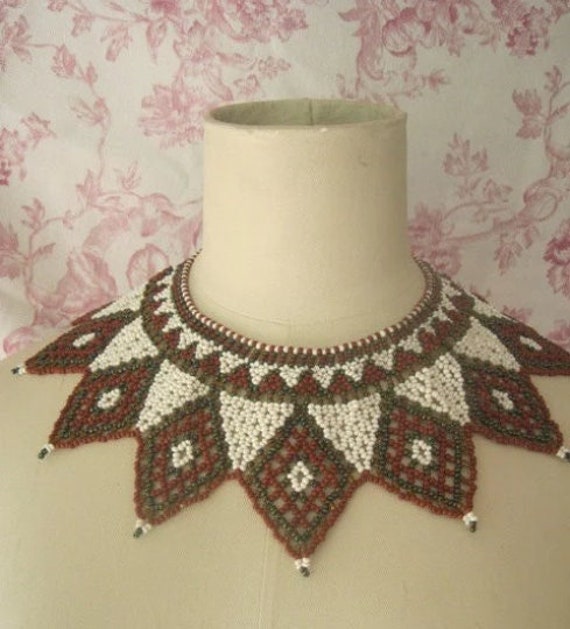Removable Vintage Collar Exotic Tribal Collar/Nec… - image 1