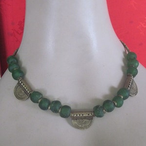 SALE Vintage 1980's Egyptian Revival Necklace image 2