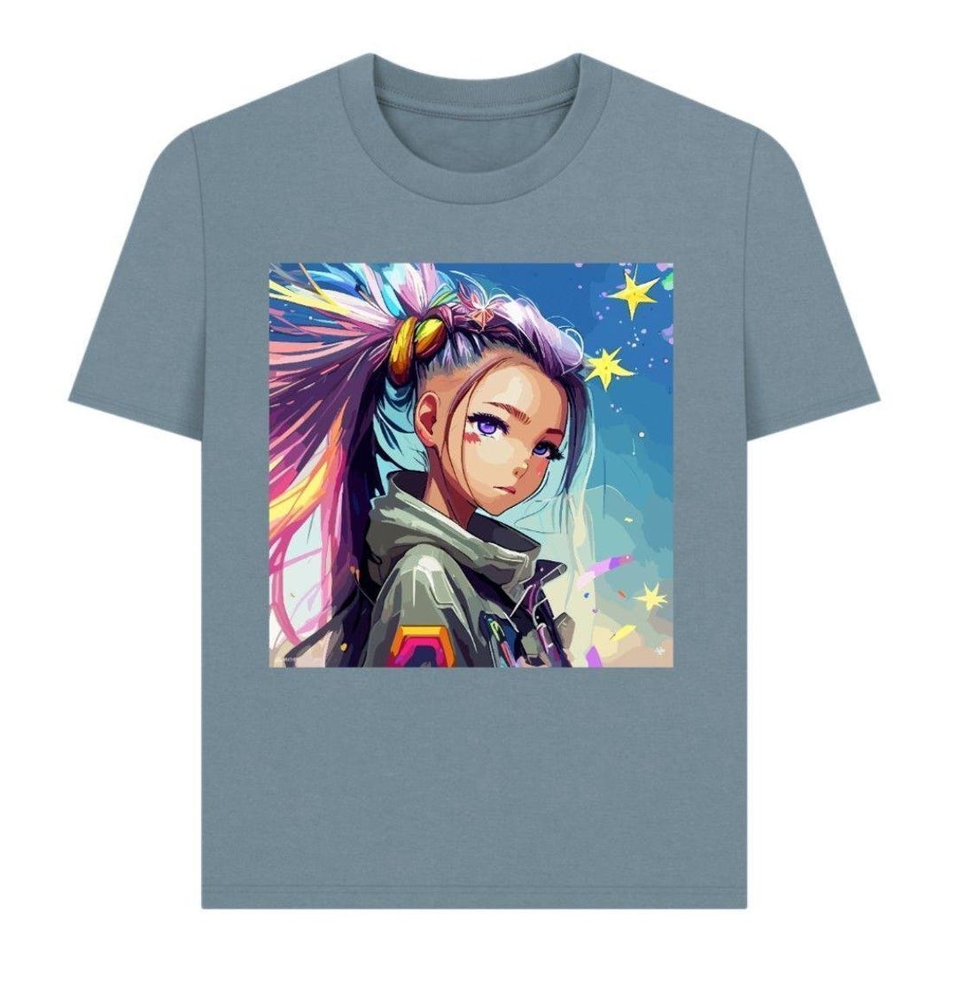 Women s Anime Graphic T shirt Stargirl Etsy women-s-anime-graphic-t-shirt-stargirl-etsy