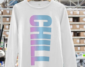 T-shirt à manches longues Chill pour femme