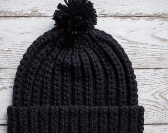 Crochet Creek Beanie Pattern PDF | Easy Beginner Beanie Crochet Tutorial | Crochet Pattern PDF