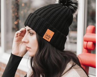 Crochet Pattern | Crochet Hat Pattern | Crochet Creek Beanie Pattern PDF | Easy Beginner Beanie Crochet Tutorial | Crochet Pattern PDF