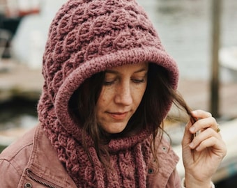 Crochet Balaclava Pattern PDF – Easy Hooded Cowl Balaclava Crochet Pattern for Beginners & Advanced Crafters