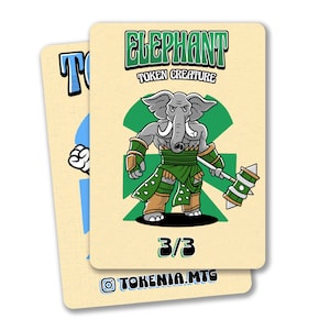Gettone elefante