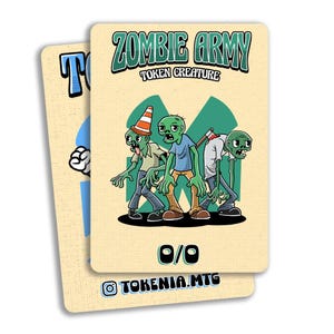 Zombie Armee Token