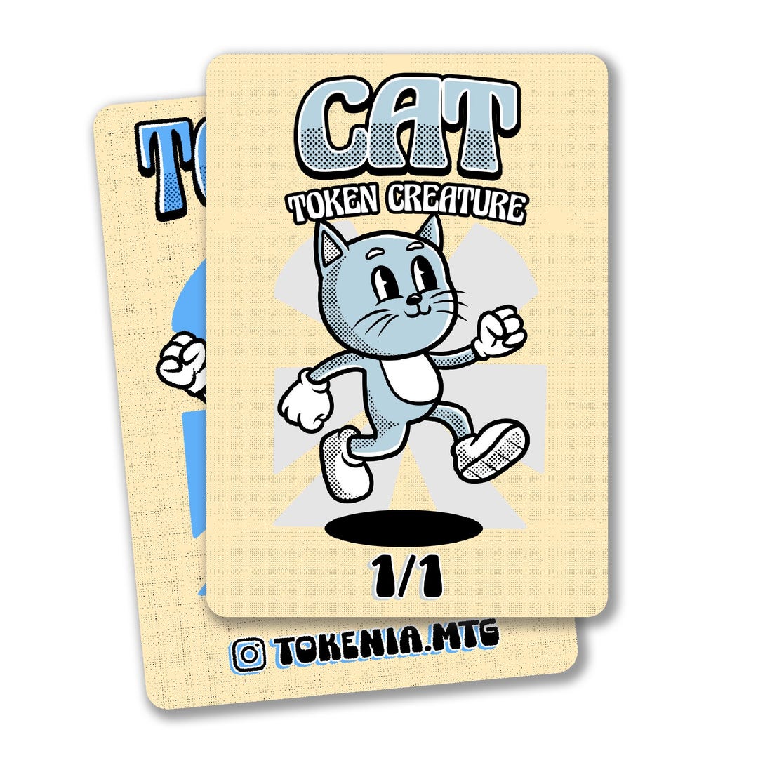 Cat Token - Etsy