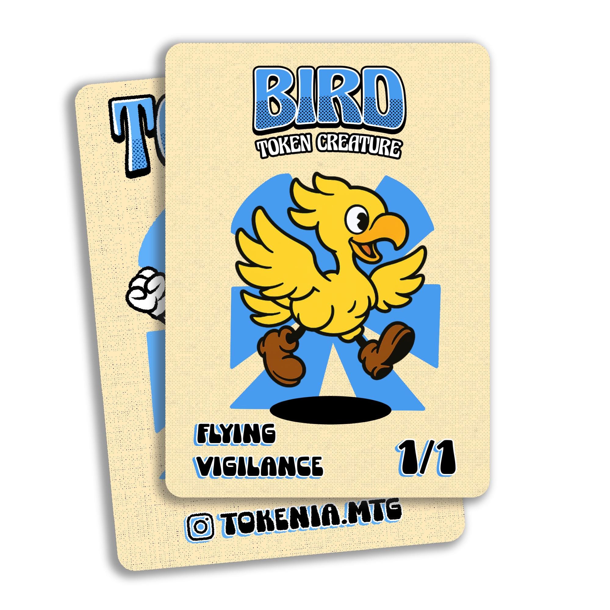 Bird Chocobo Token - Etsy