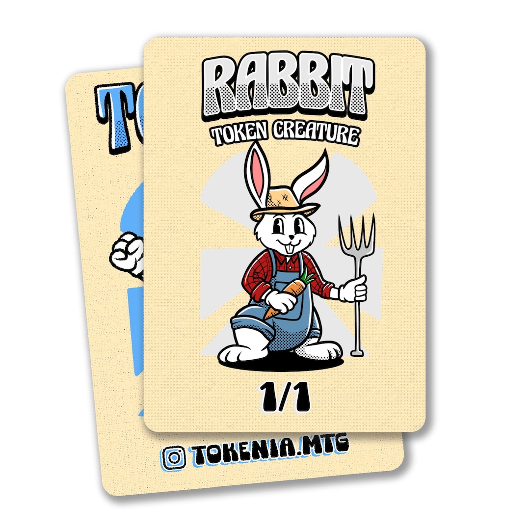 Rabbit Token - Etsy
