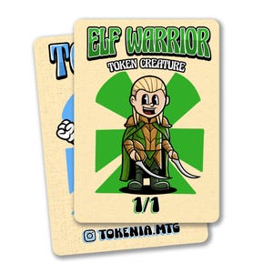 Elf Warrior Token