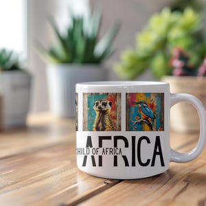 South African Expat Mug Wrap Designs Featuring Unique Quotes