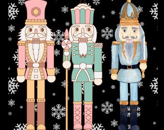 Nutcracker "Let's get this party cracking" PNG