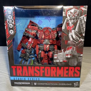 New! Transformers Studio Series Constructicon Overload! With Bonus!